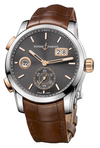 Ulysse Nardin Dual Time Manufacture 42 mm 3345-126/BQ Replica Watch